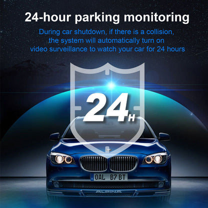Car Camera Recorder Dual Front And Rear HD 1080P Dash Cam Night Vision