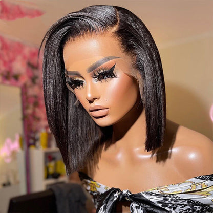 Transparent Lace Frontal Human 13x4