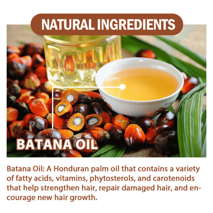 Natural Batana Oil For Men & Women 4.05 Fluid Ounces