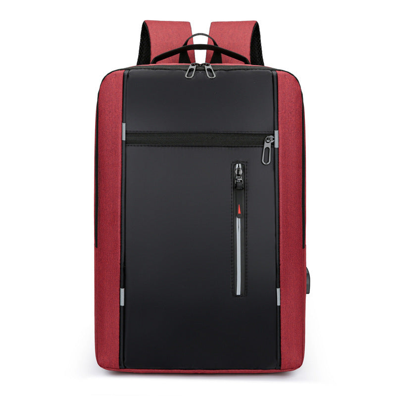 Shoulder Simple Usb Charging Business Computer Bag