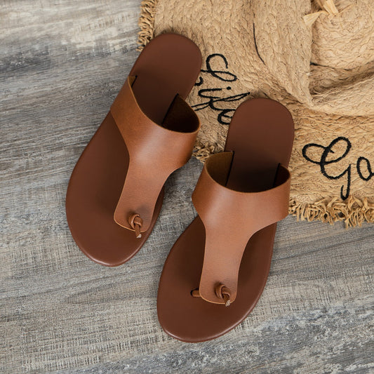 Flip-Flops Female Summer Outdoor Slippers Plus Size
