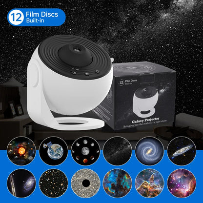 Night Light deco Projector 360 Rotate  Lamp For Bedroom Valentines